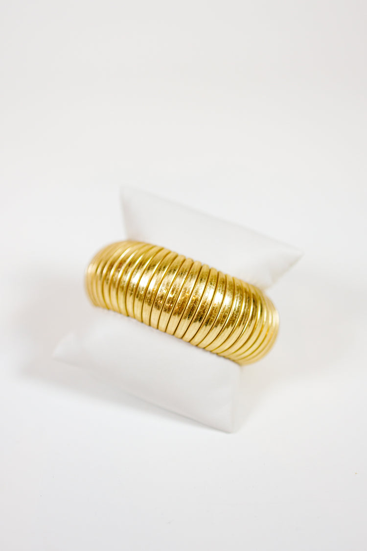Wide Metal Bracelet Jaxe + Grace Boutique