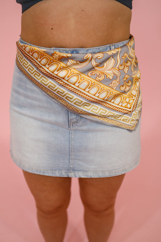 Vintage Print Bandana Scarf Jaxe + Grace Boutique