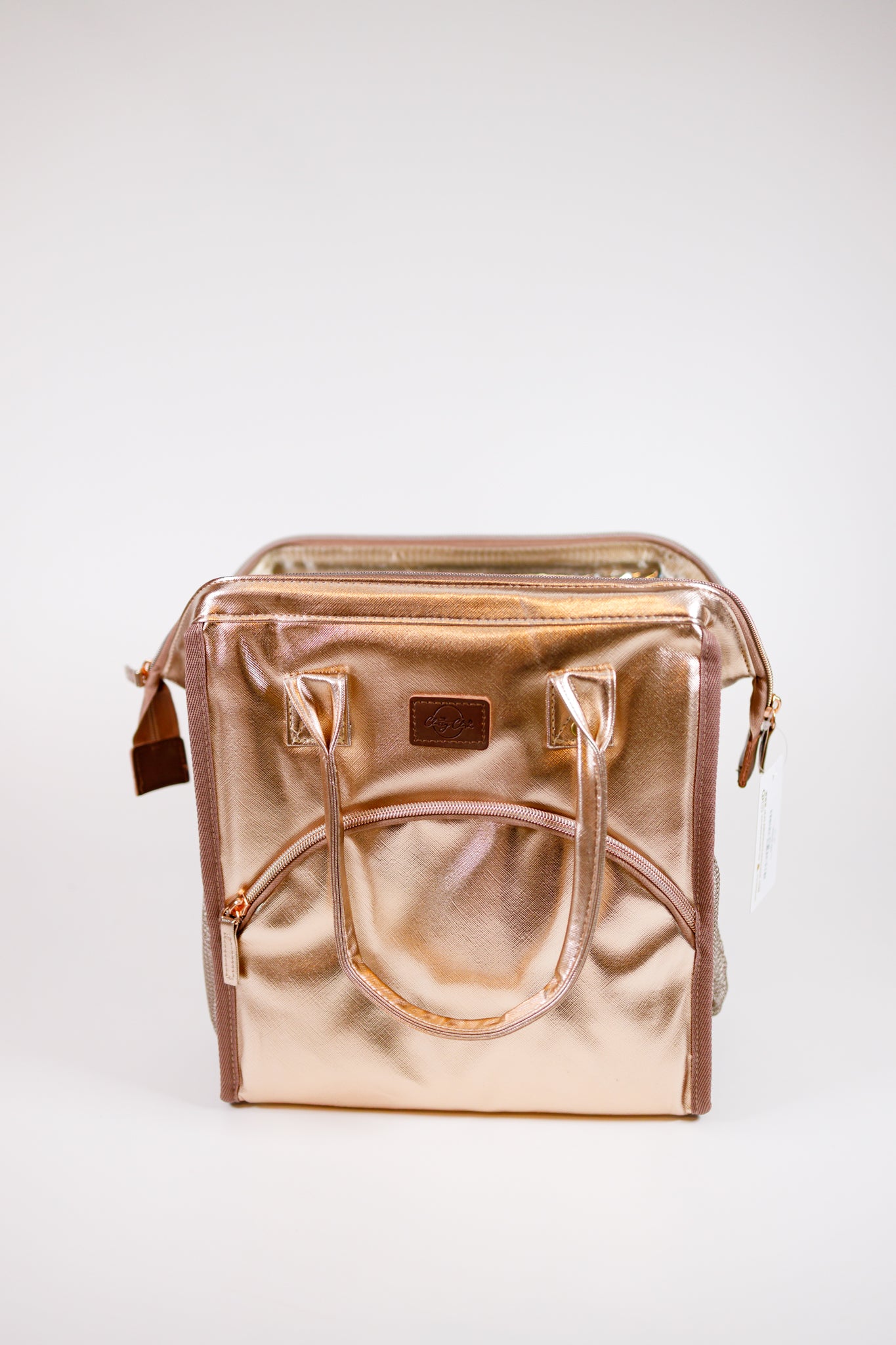 Rose Gold Cooler Lunch Bag Jaxe + Grace Boutique