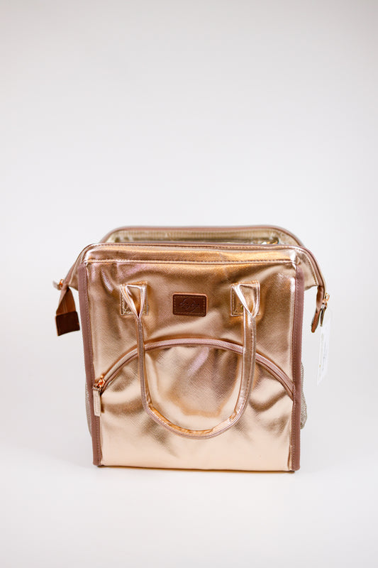 Rose Gold Cooler Lunch Bag Jaxe + Grace Boutique