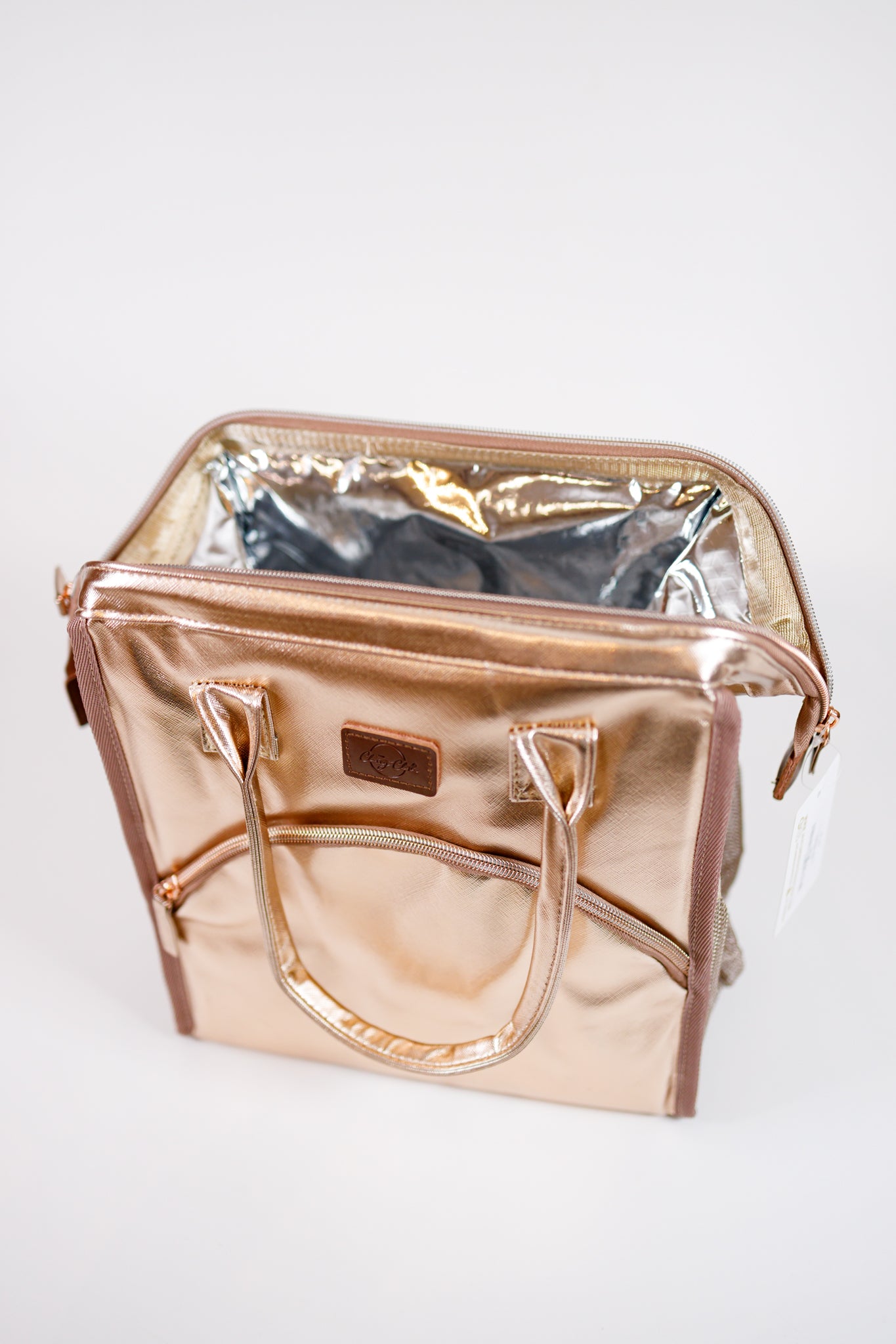 Rose Gold Cooler Lunch Bag Jaxe + Grace Boutique
