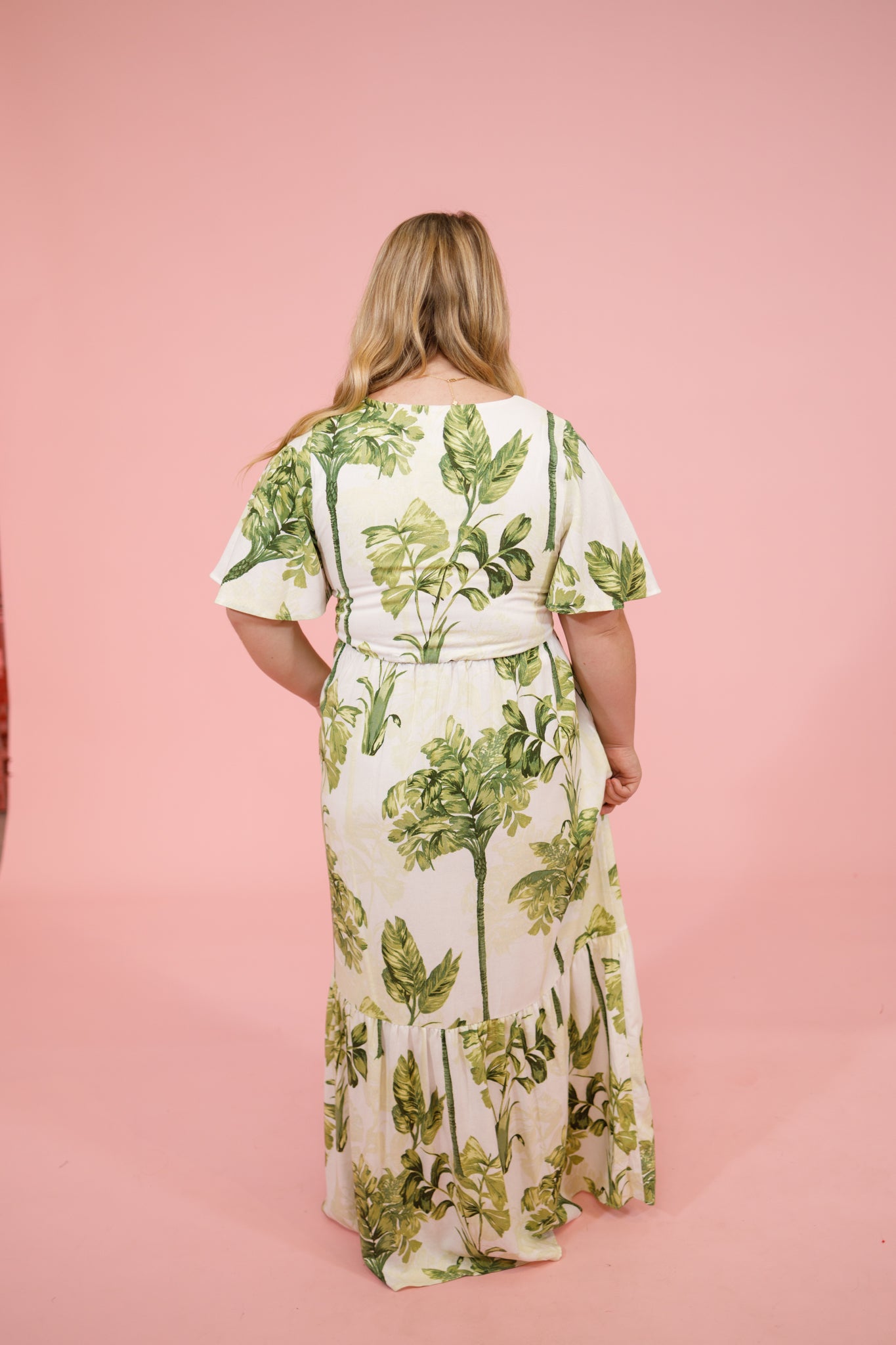 Tropical Flutter Maxi Dress Jaxe + Grace Boutique