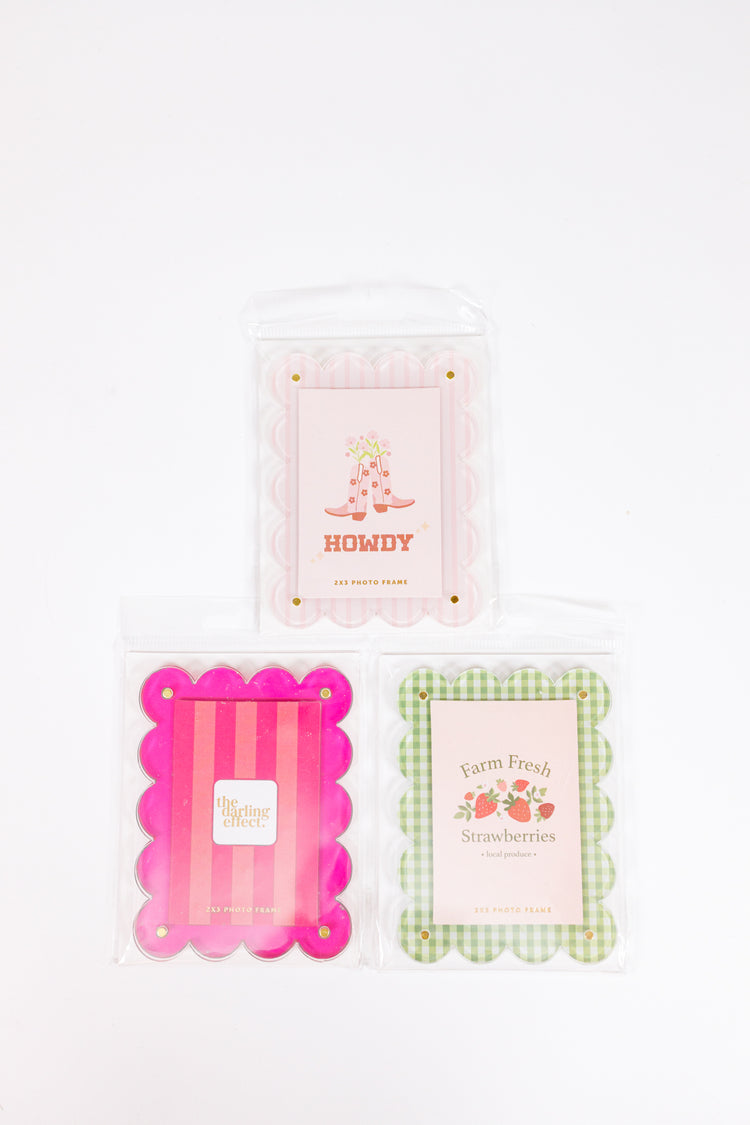 Mini Acrylic Picture Frame, VARIOUS Jaxe + Grace Boutique