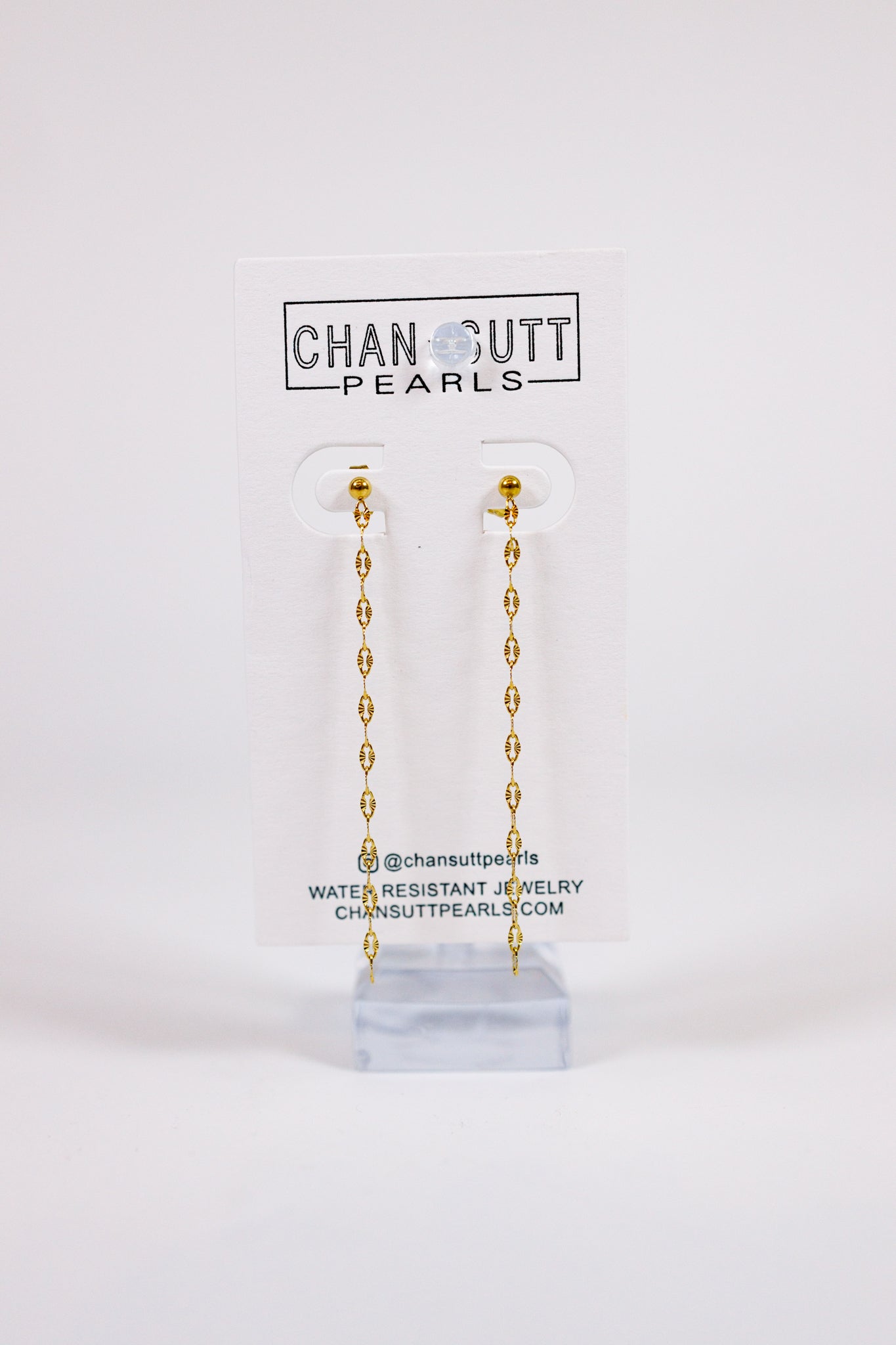 Dainty Chain Earrings Jaxe + Grace Boutique