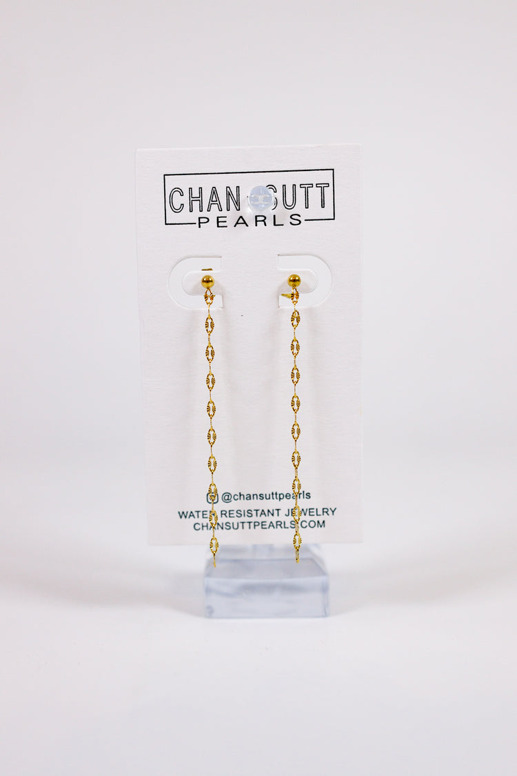 Dainty Chain Earrings Jaxe + Grace Boutique