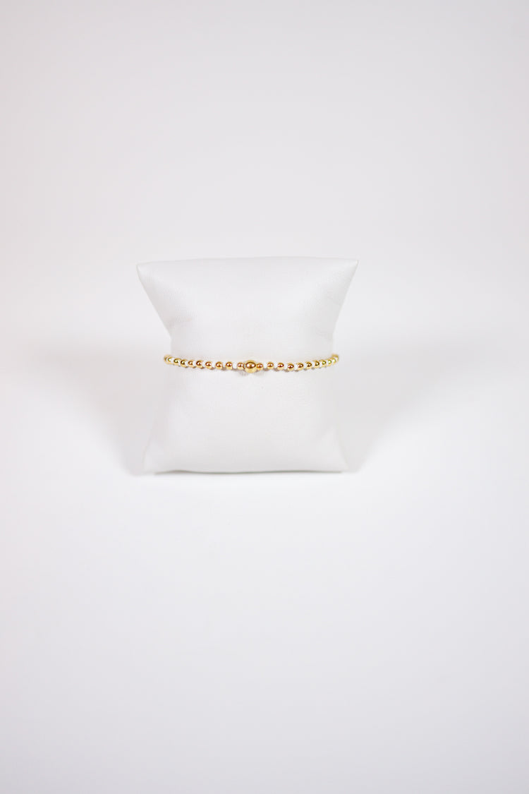 Gold Ball Beaded Bracelet, VARIOUS Jaxe + Grace Boutique