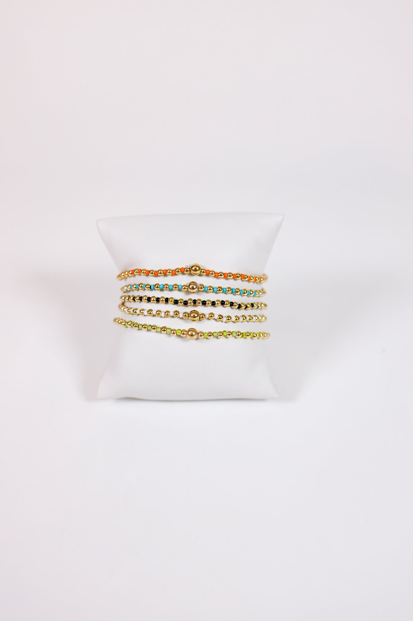 Gold Ball Beaded Bracelet, VARIOUS Jaxe + Grace Boutique