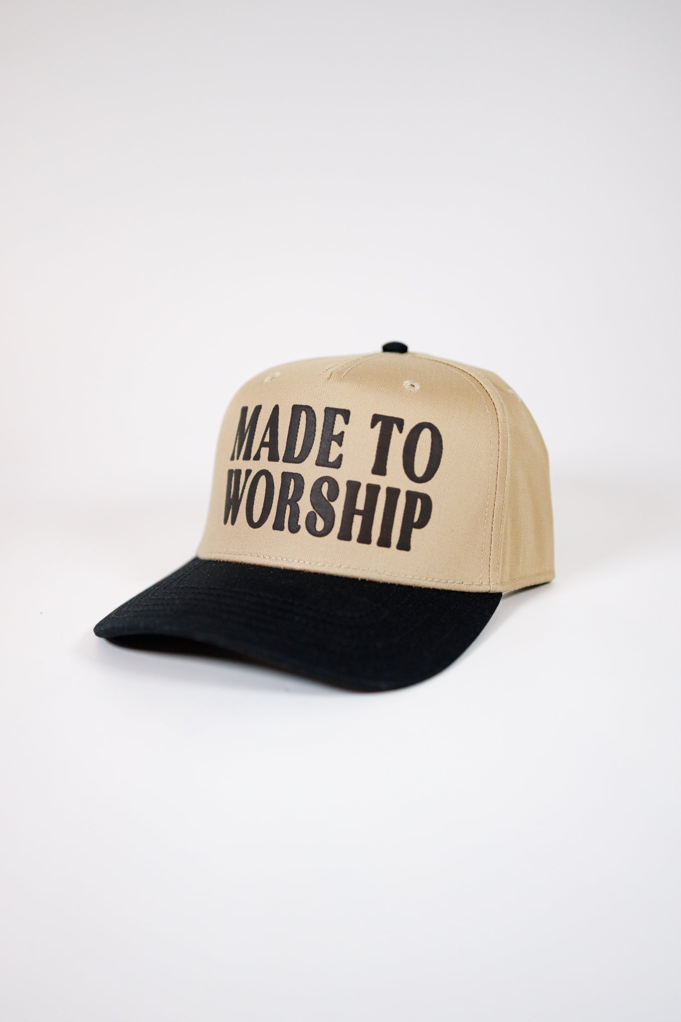 Made to Worship Hat Al + Gray Graphic Tees