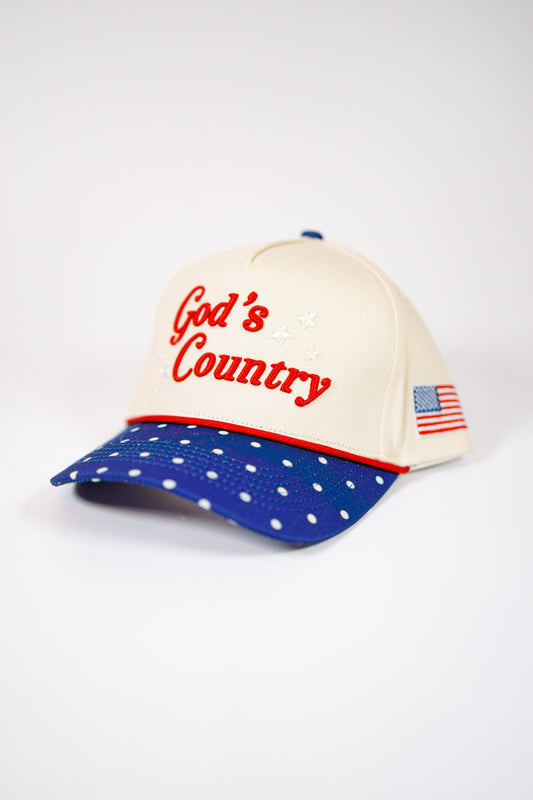 God's Country Vintage Trucker Hat Jaxe + Grace Boutique