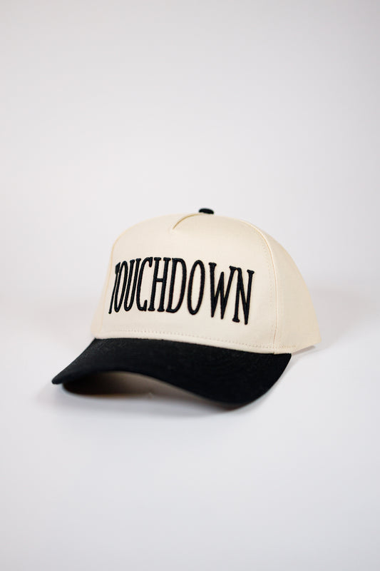 TOUCHDOWN Embroidered Trucker Hat Jaxe + Grace Boutique