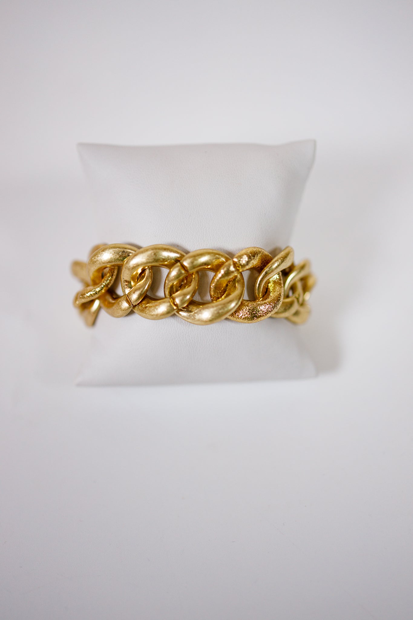 Gold Chunky Chain Bracelet Jaxe + Grace Boutique
