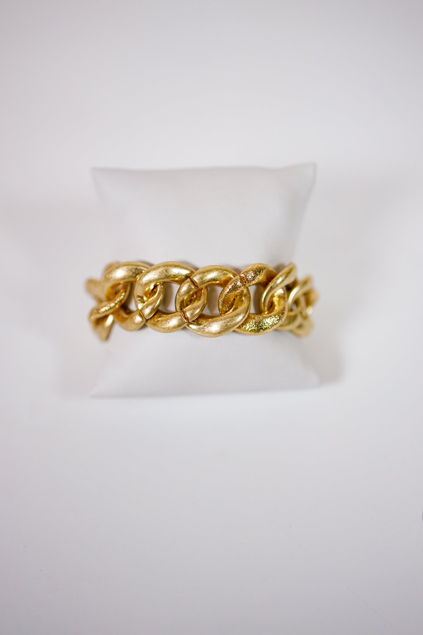 Gold Chunky Chain Bracelet Jaxe + Grace Boutique