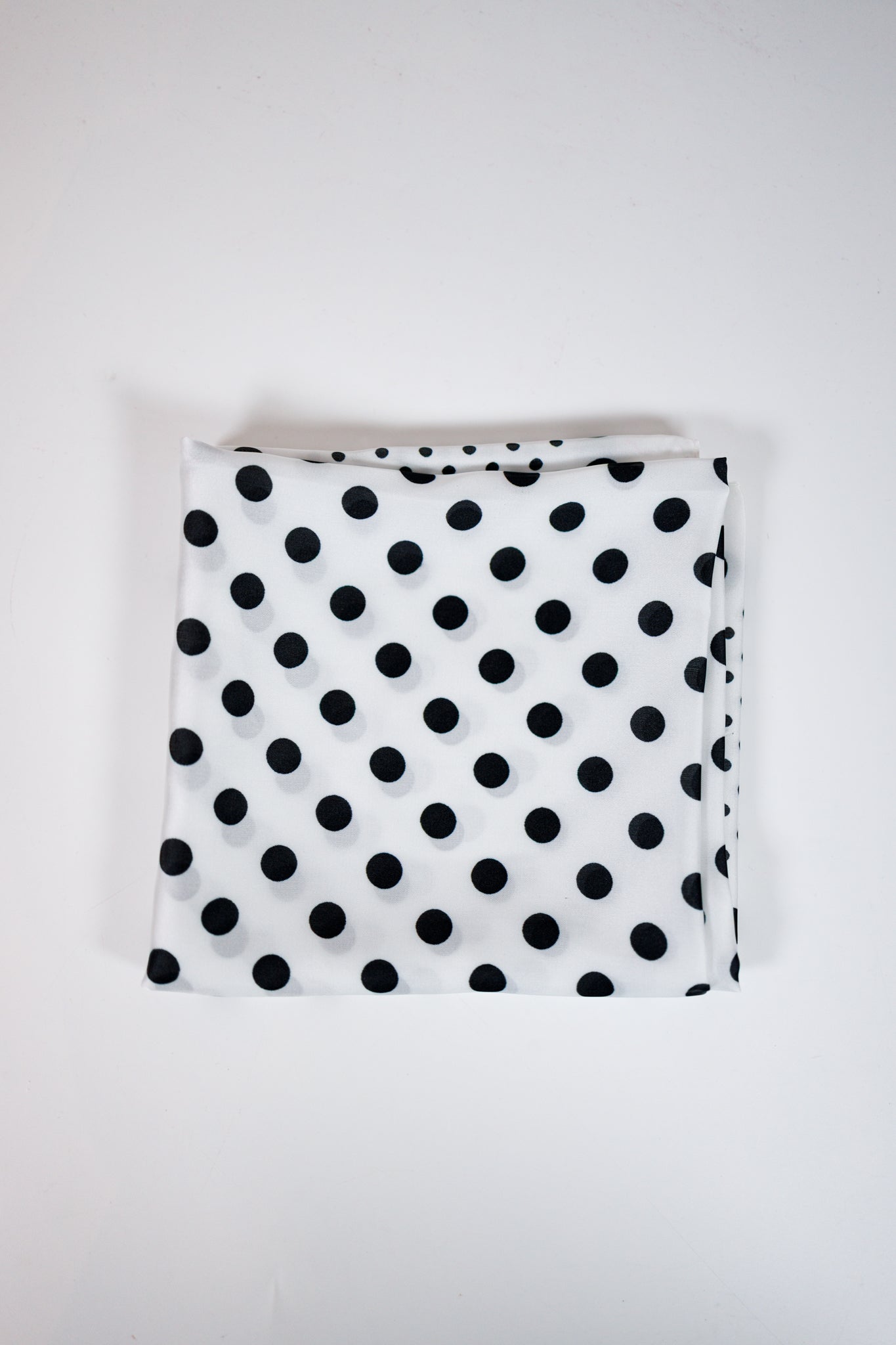 Ombre Polka Dot Print Satin Square Scarf Jaxe + Grace Boutique
