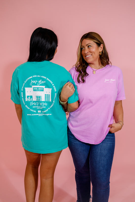 Jaxe + Grace CC ANNIVERSARY Edition TEES, VARIOUS Jaxe + Grace Boutique