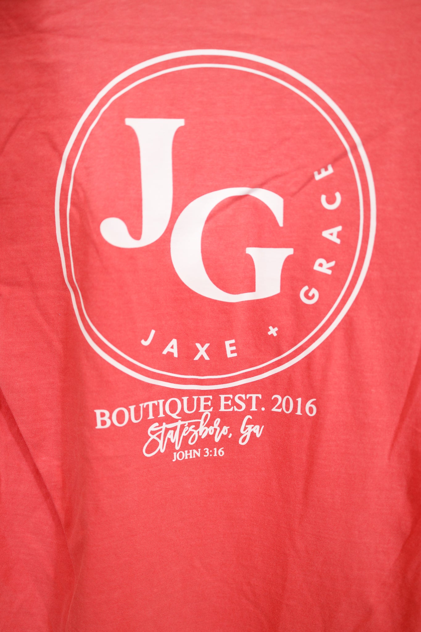 Jaxe + Grace Comfort Color LOGO TEES, VARIOUS Jaxe + Grace Boutique