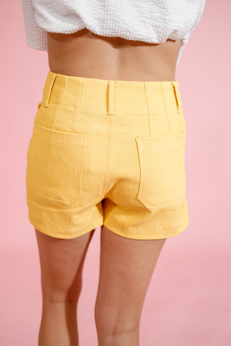 Colette Scallop Pocket Shorts, BUTTER Jaxe + Grace Boutique