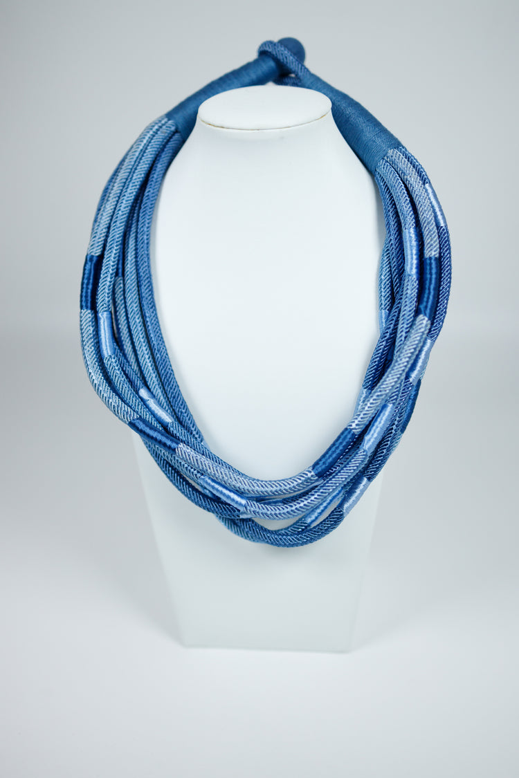Original Slub 8 Strand Necklace, VARIOUS Jaxe + Grace Boutique