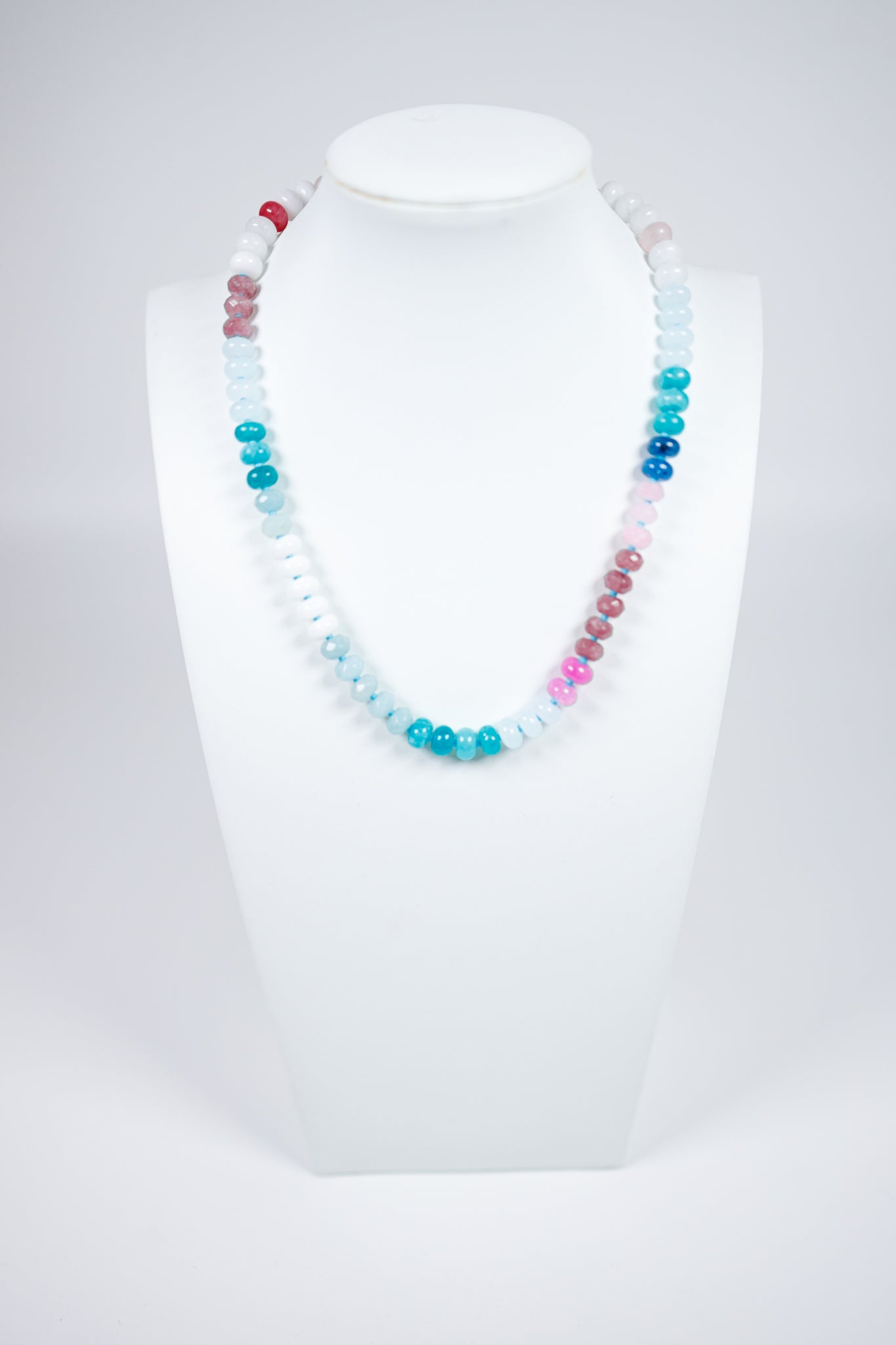 Natural Agate Gemstone Necklace, VARIOUS Jaxe + Grace Boutique