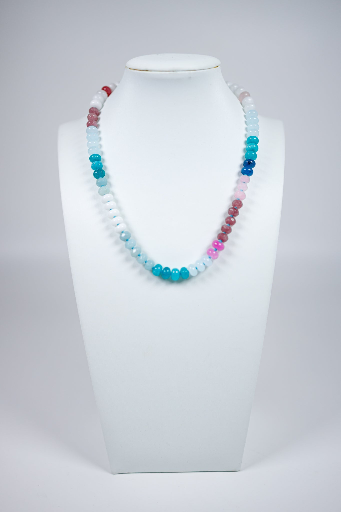 Natural Agate Gemstone Necklace, VARIOUS Jaxe + Grace Boutique