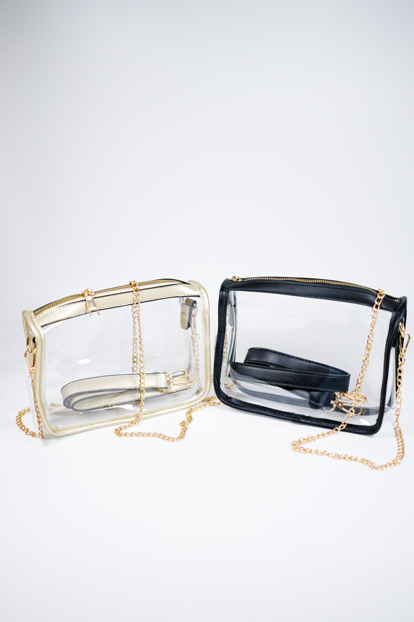 Premium Clear Stadium Satchel Bag, VARIOUS Jaxe + Grace Boutique