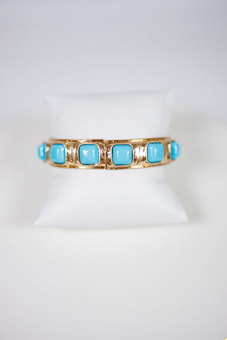 Small Square Stone Bracelet, VARIOUS Jaxe + Grace Boutique