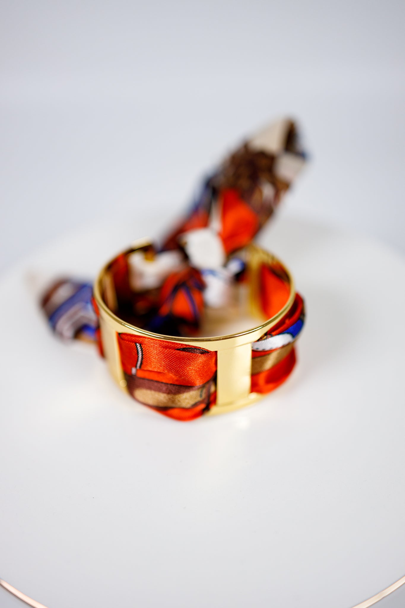 Brass Cuff Scarf Bracelet Jaxe + Grace Boutique