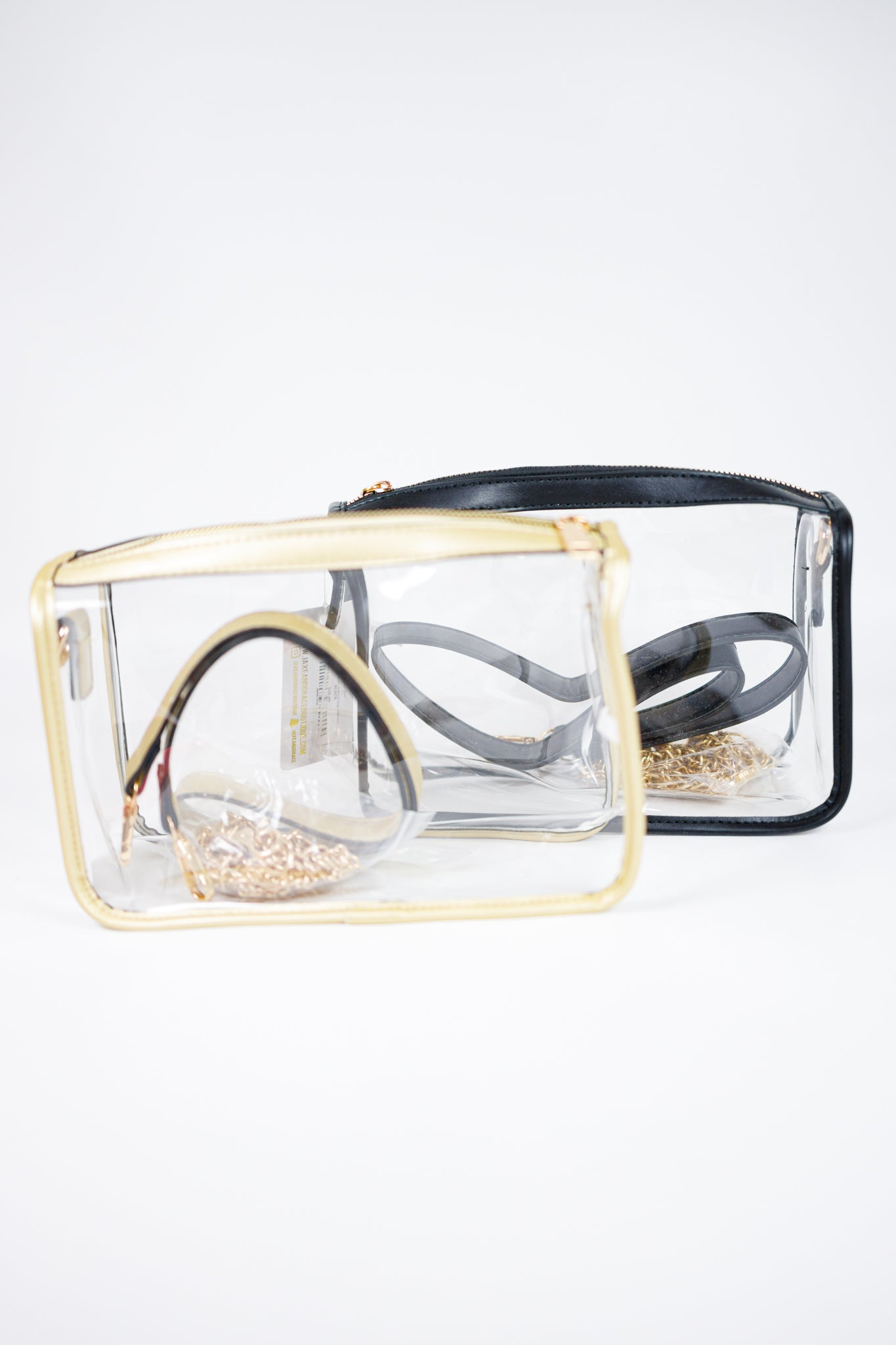 Clear Rectangle Stadium Bag, VARIOUS Jaxe + Grace Boutique