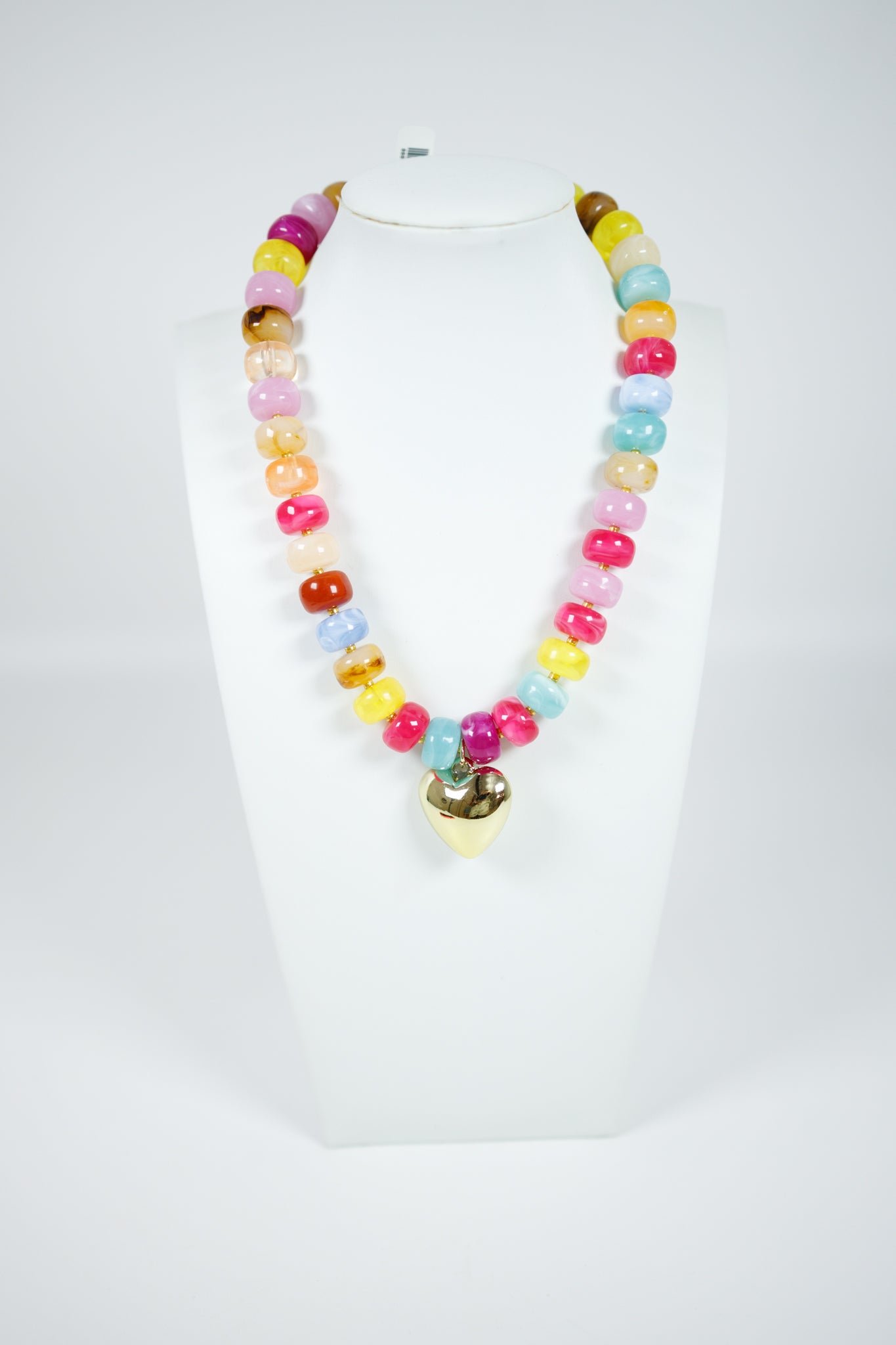 Chunky Heart Bead Necklace, VARIOUS Jaxe + Grace Boutique