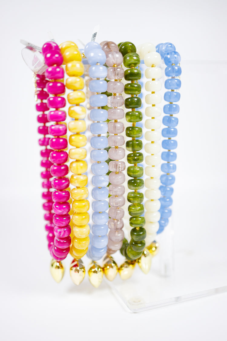 Chunky Heart Bead Necklace, VARIOUS Jaxe + Grace Boutique