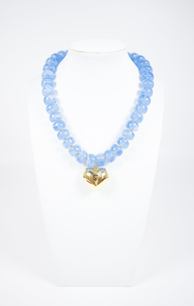Chunky Heart Bead Necklace, VARIOUS Jaxe + Grace Boutique