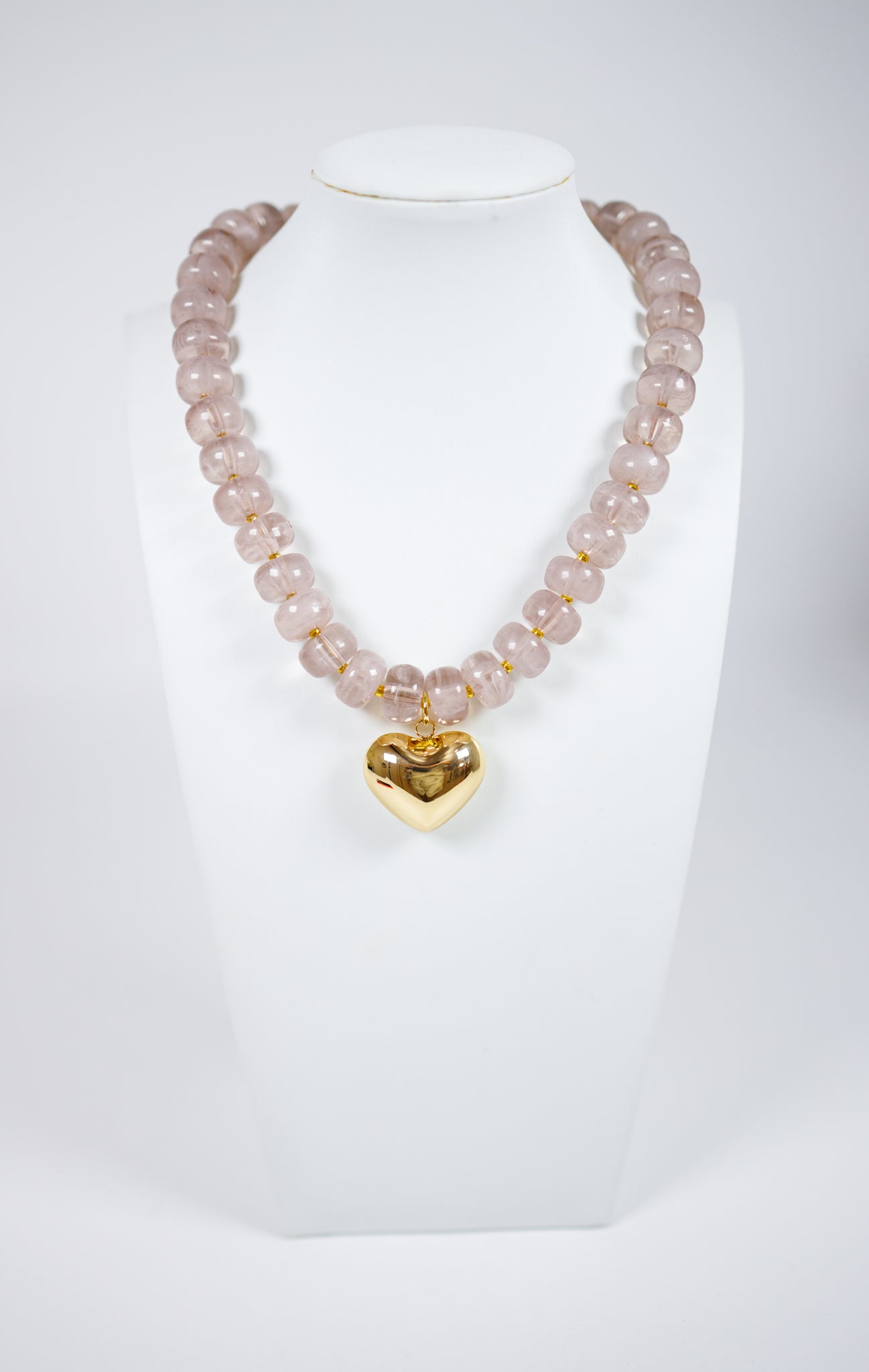 Chunky Heart Bead Necklace, VARIOUS Jaxe + Grace Boutique