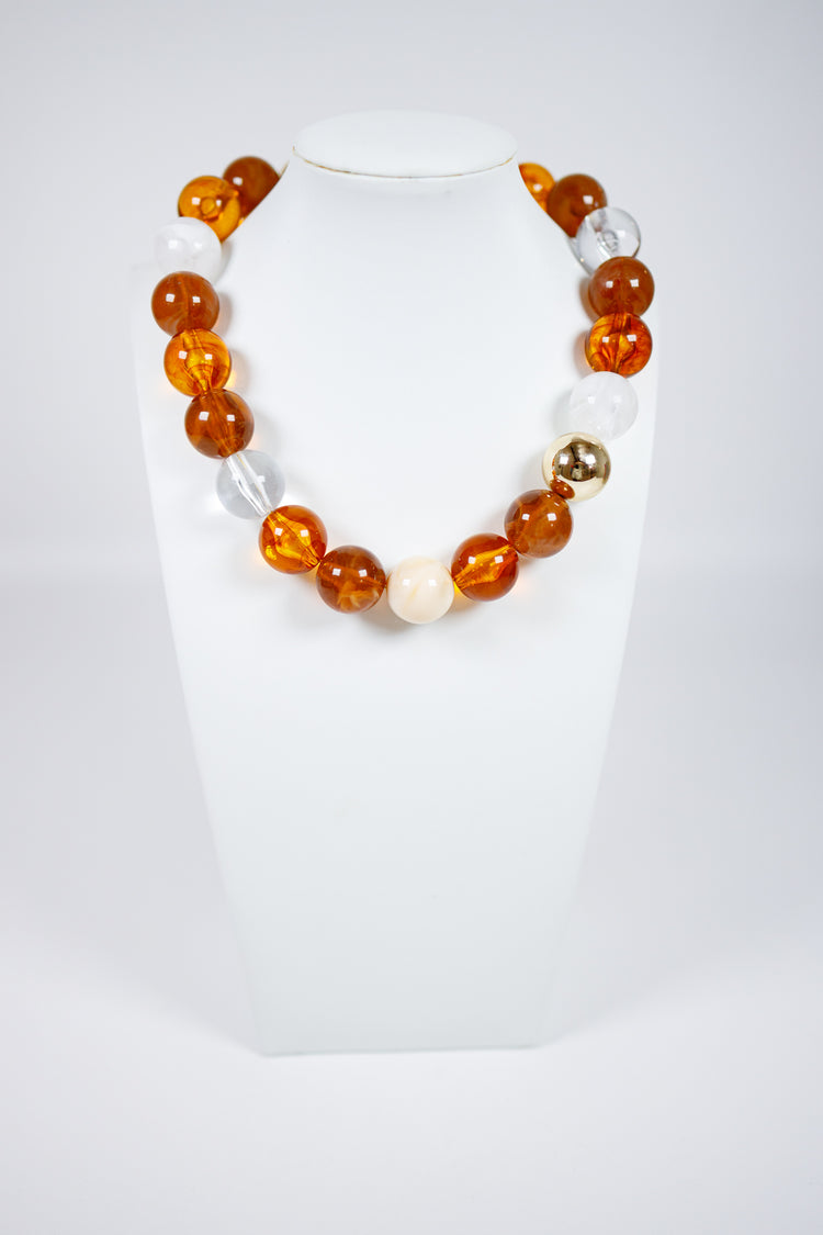 Large Resin Bead Necklace, VARIOUS Jaxe + Grace Boutique