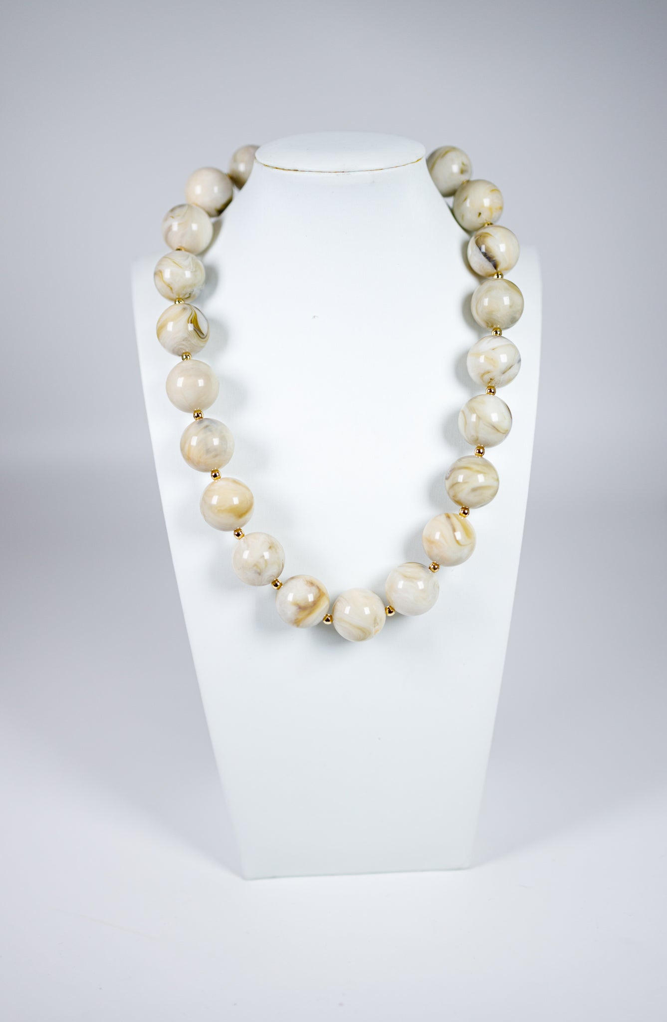 Acrylic Marble Bead Necklace, VARIOUS Jaxe + Grace Boutique