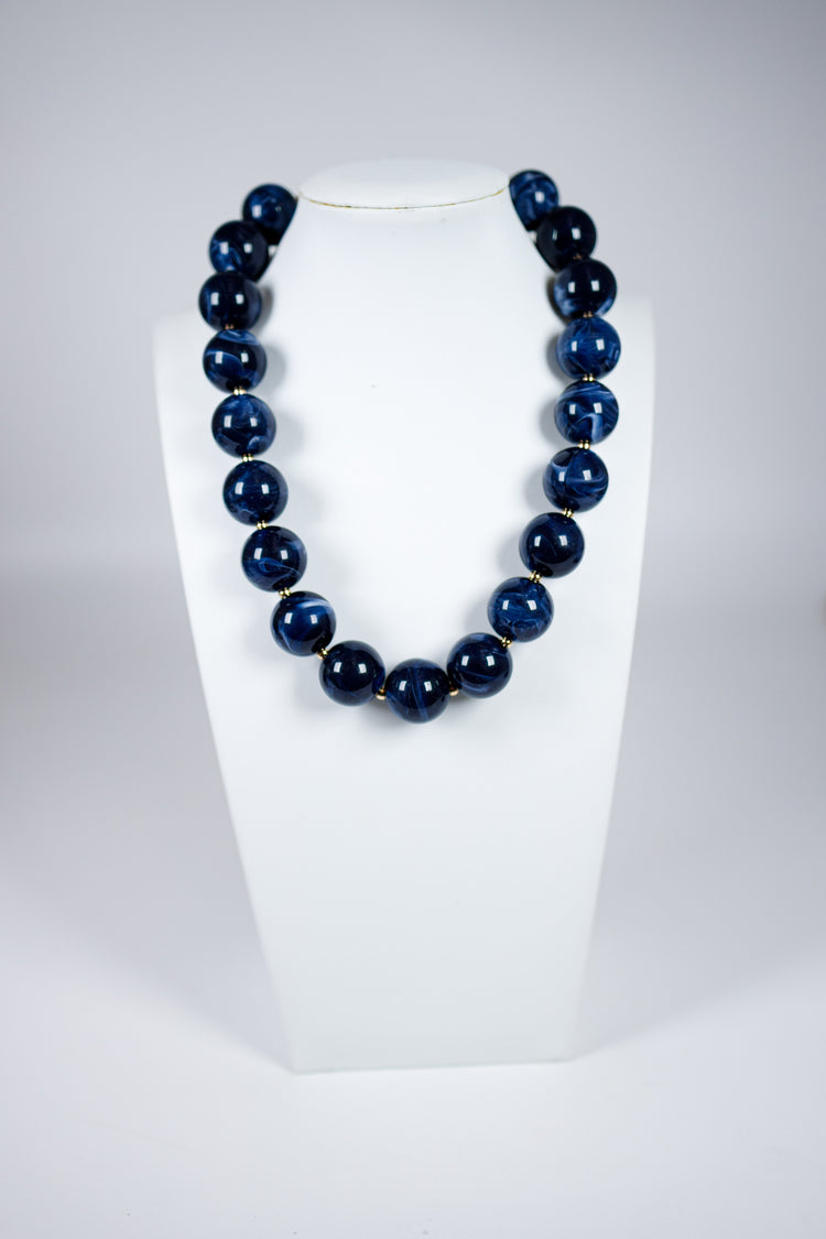 Acrylic Marble Bead Necklace, VARIOUS Jaxe + Grace Boutique