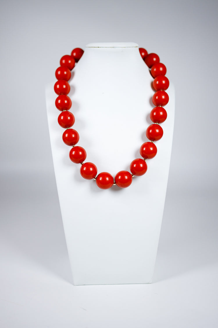 Acrylic Ball Chain Necklace, VARIOUS Jaxe + Grace Boutique