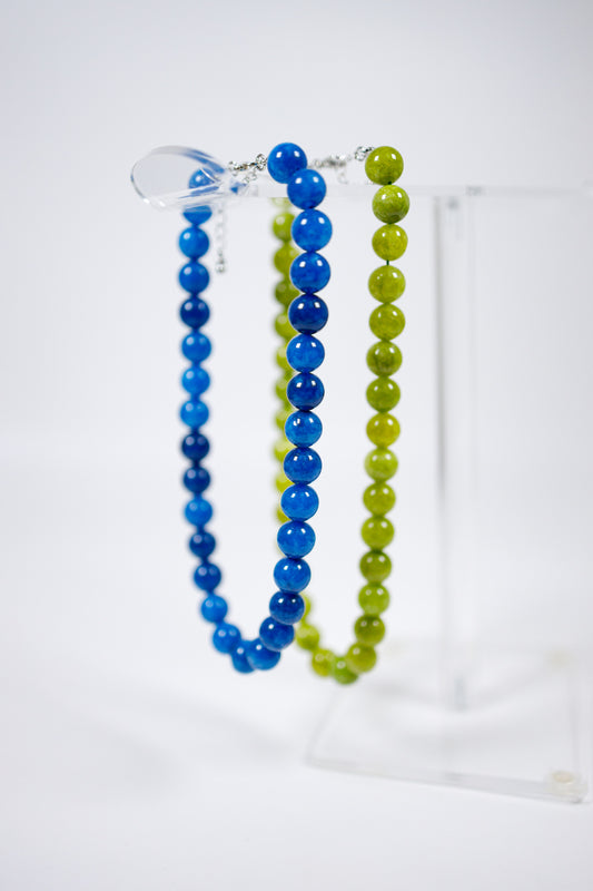 Natural Stone Beaded Necklace, VARIOUS Jaxe + Grace Boutique
