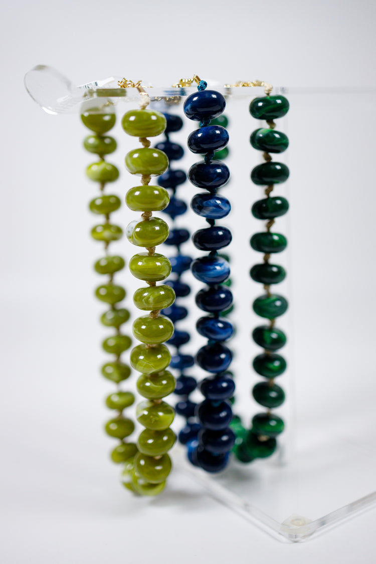 Layered Resin Beaded Necklace, VARIOUS Jaxe + Grace Boutique