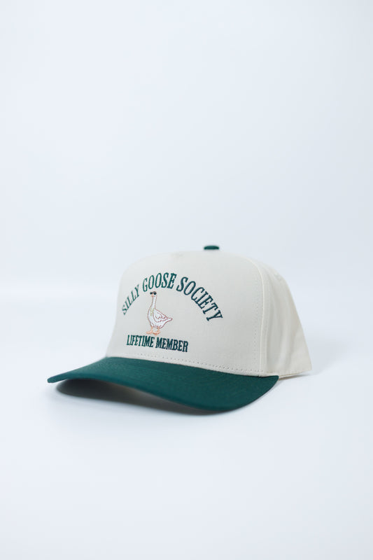"The Silly Goose Society" Embroidered Hat Jaxe + Grace Boutique