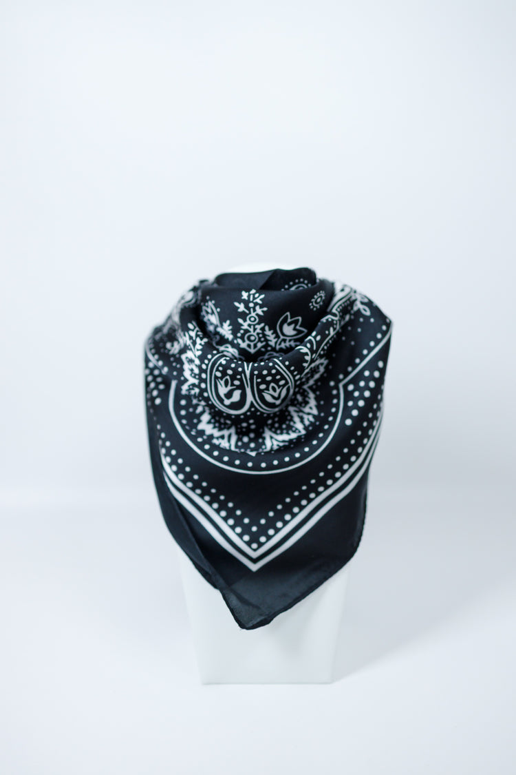 Paisley Print Bandana Scarf, VARIOUS Jaxe + Grace Boutique