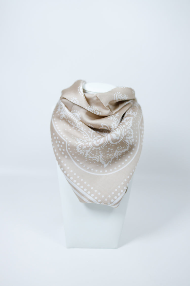 Paisley Print Bandana Scarf, VARIOUS Jaxe + Grace Boutique