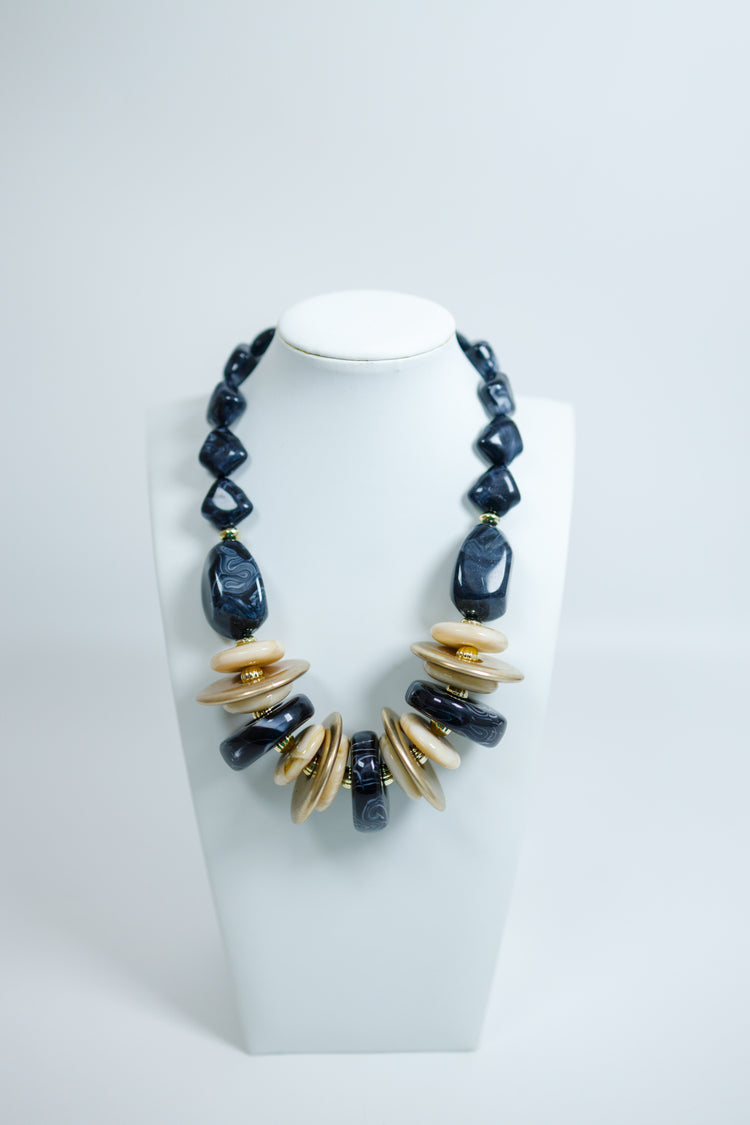 Monaco Marble Necklace Jaxe + Grace Boutique