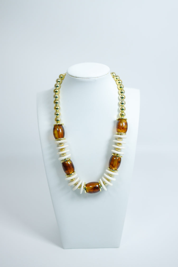 Honey Pearl Necklace Jaxe + Grace Boutique