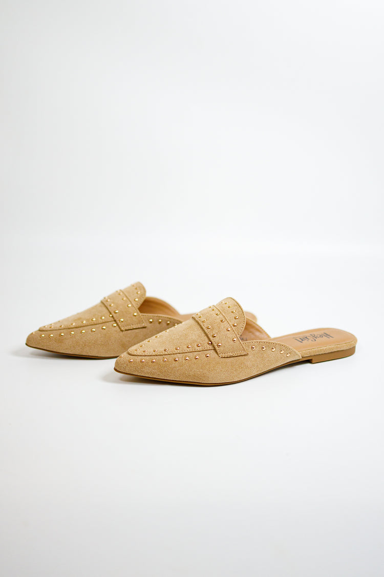 Corkys - Mischief Camel Faux Suede Mults Jaxe + Grace Boutique