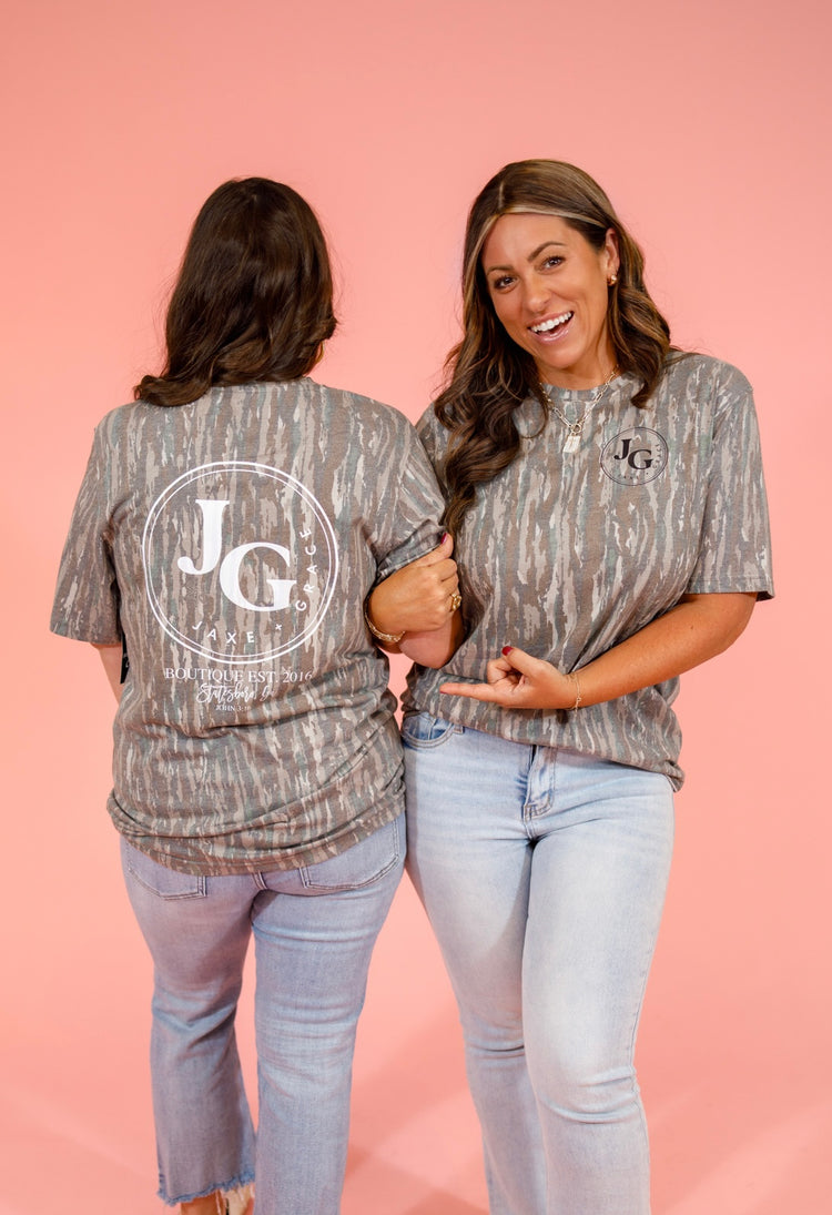 JAXE + GRACE Realtree Camo Graphic Tees