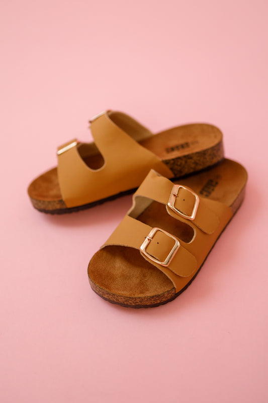 Brown Birk Sandals