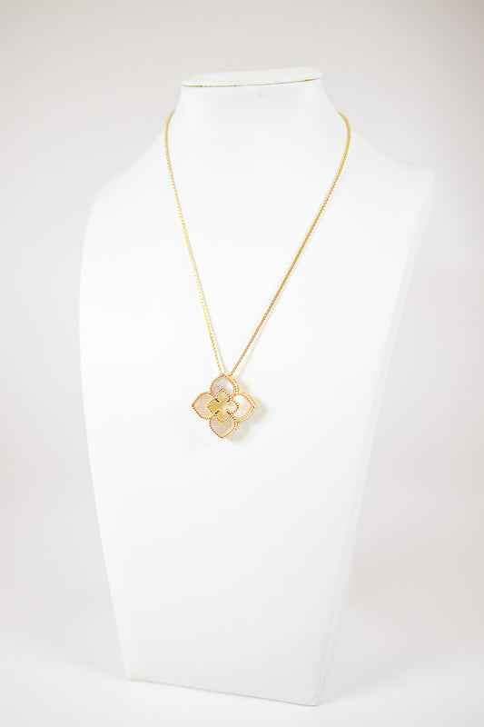 MOP Clover Necklace