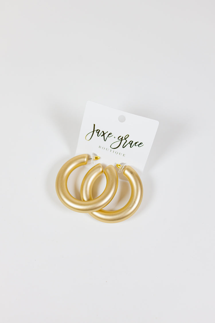 50mm THICK Open Hoops, VARIOUS