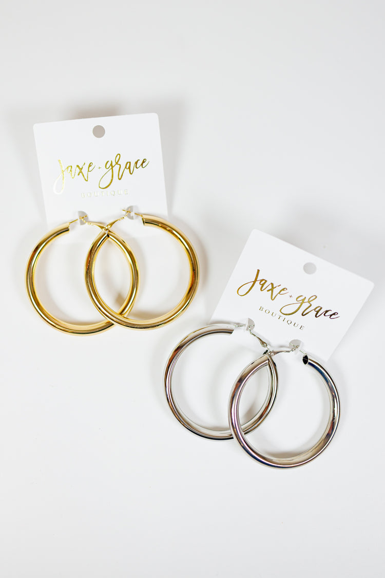 60mm Tube Hoops, VARIOUS METALS