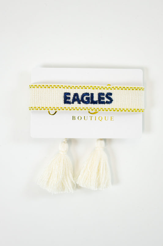 Eagles Embroidered Bracelet