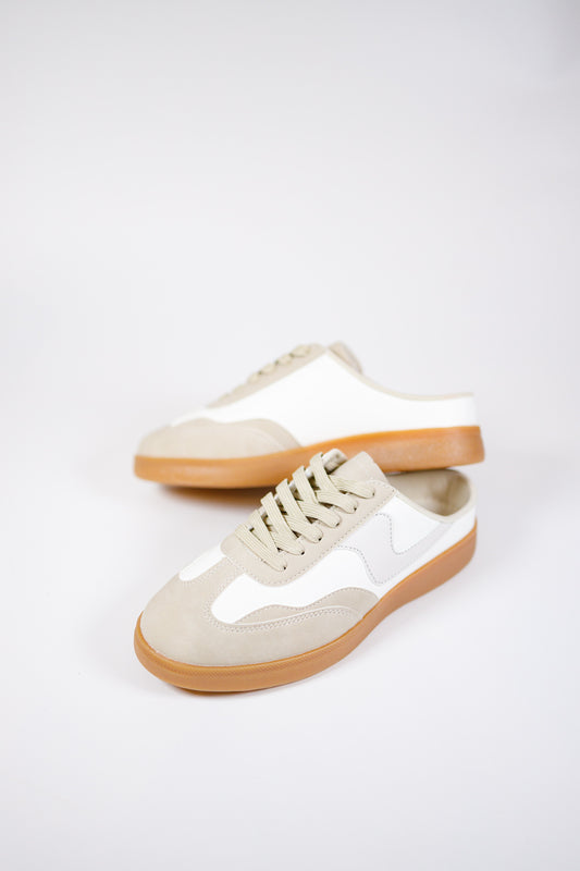Ivory Slip on Sneakers